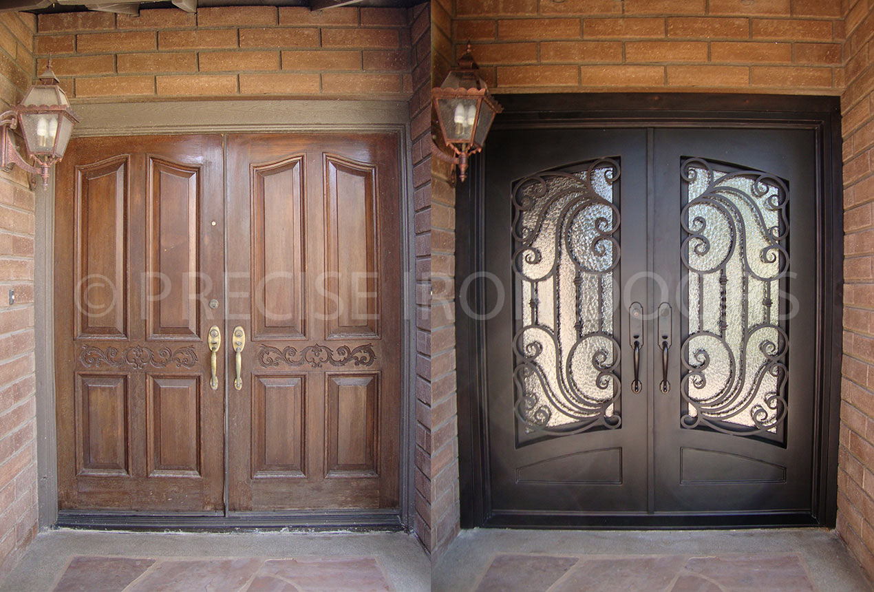 Before & After: Custom Door