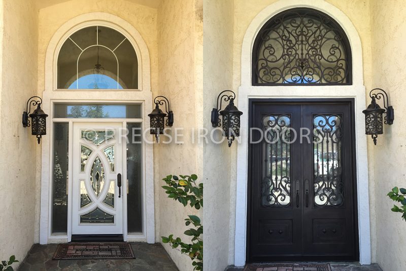 Before & After: Valencia w/ Transom