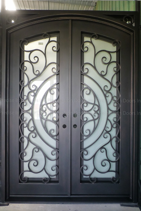 Dublin Double Entry Iron Doors