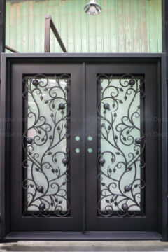 Decorative Wrought Iron Dual Entry Doors in Columbus, OH