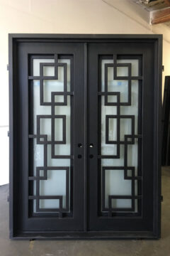 Marcelle Double Entry Iron Doors 61 x 81 (RightHand)