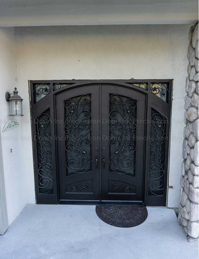 Wrought Iron Door Grill Design