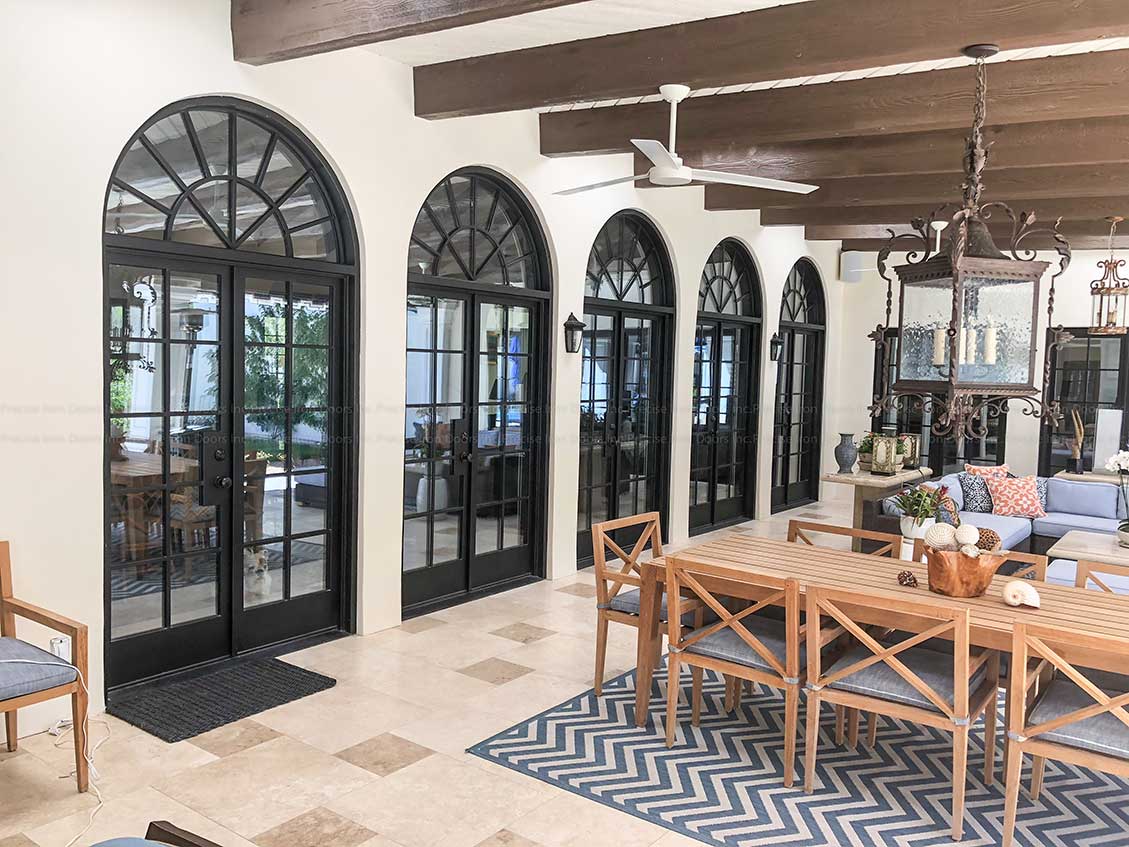 The Best Places For French Doors, Wrought Iron French Patio Doors