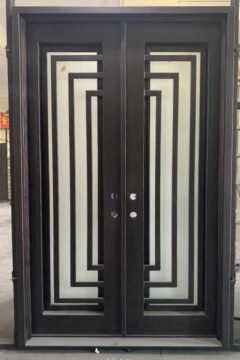Balcan Double Entry Iron Doors 61 x 96 (Left Hand)