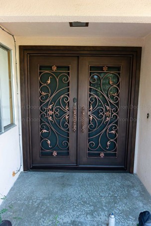 Denver wrought iron door