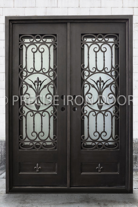 Athena Entry Iron Doors