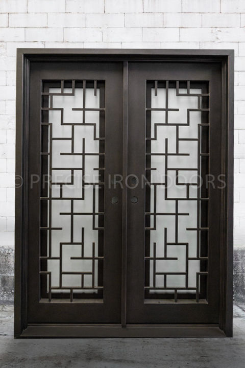 Lyon Entry Iron Doors