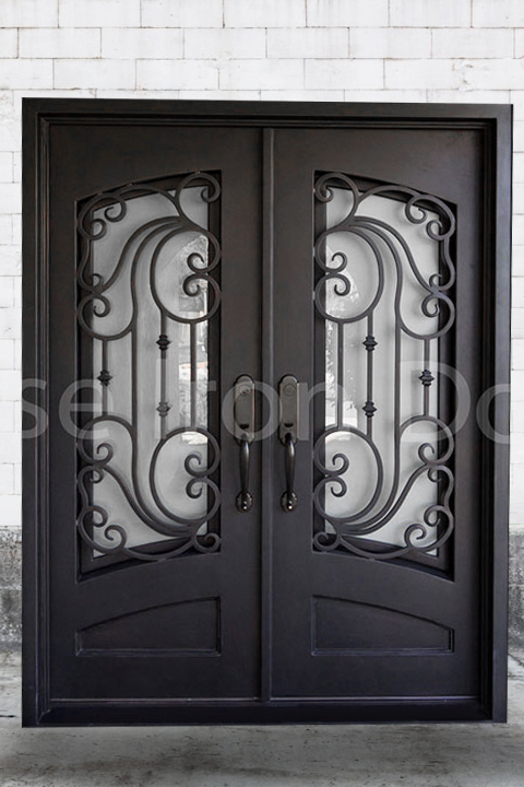 Nashville Entry Iron Door