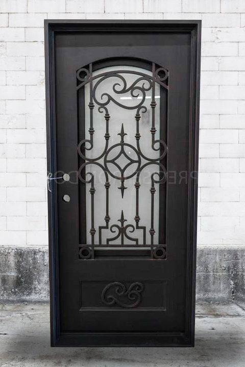 Troy Entry Iron Door