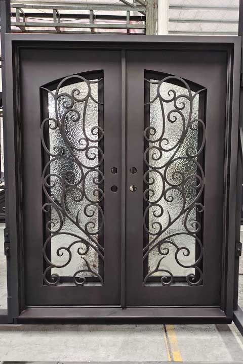 Connecticut Wrought Iron Front Entry Doors