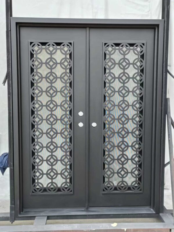 Baltimore Wrought Iron Front Entry Doors