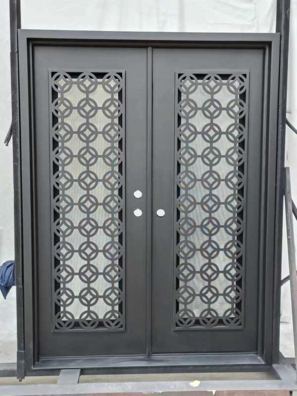 Baltimore Wrought Iron Front Entry Doors
