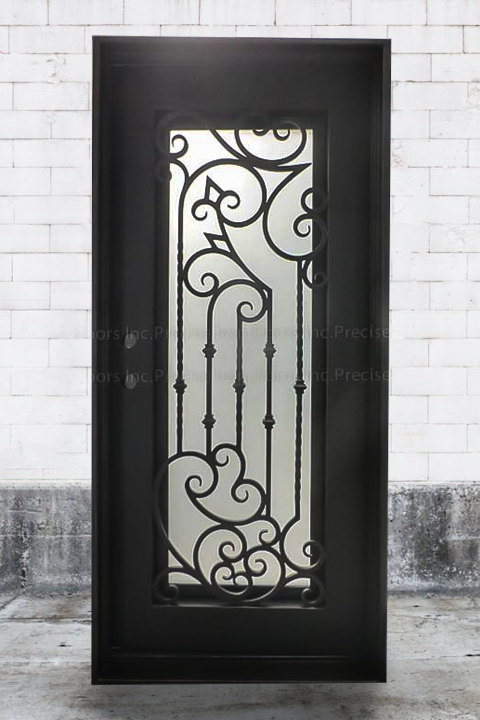 Melrose Entry Iron Door