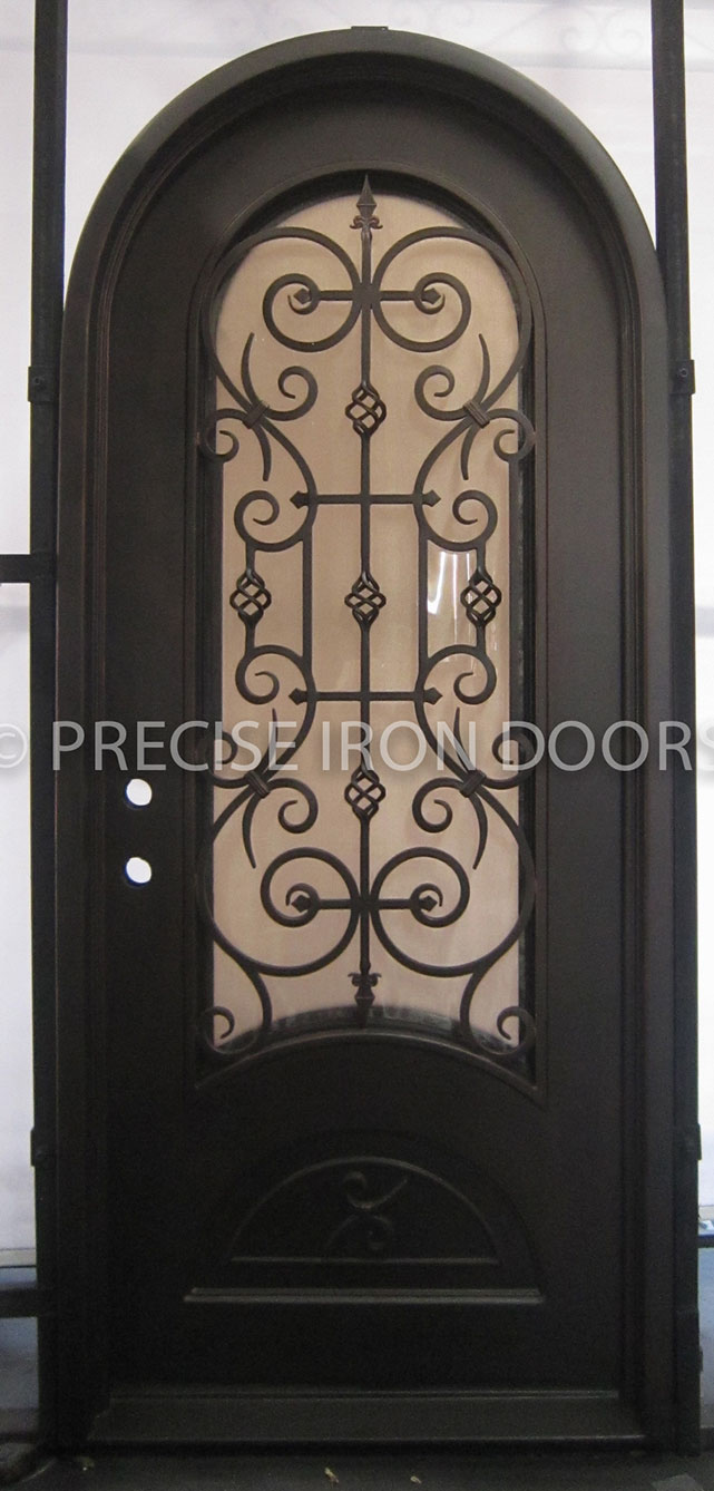 Iron pantry door from Precise Iron Doors