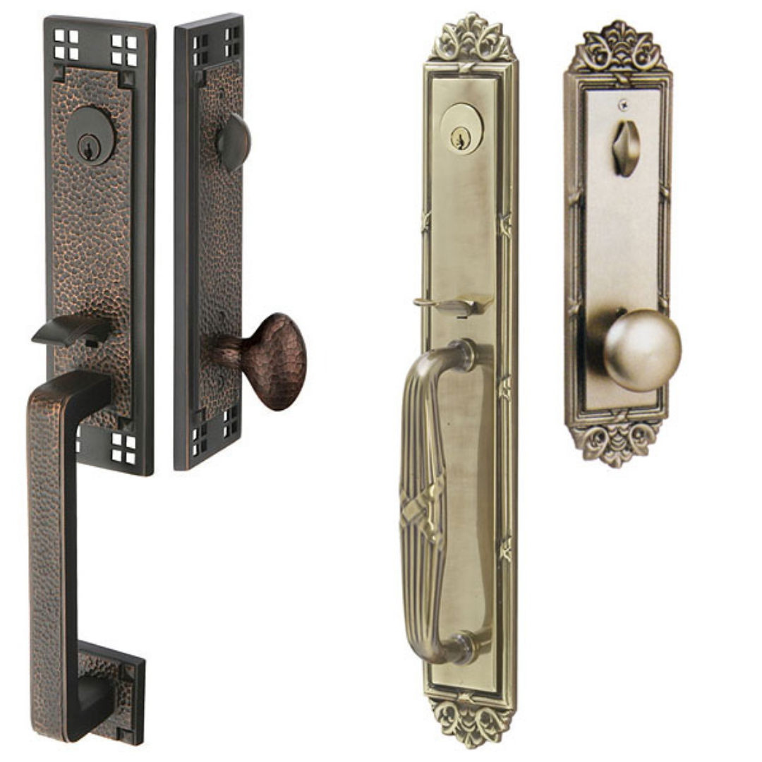 Door hardware from Precise Iron Doors