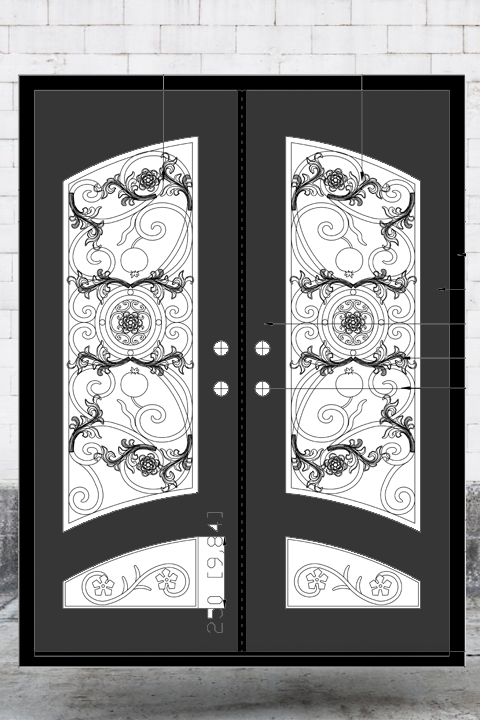 Tallahassee FL Custom Steel Iron Doors