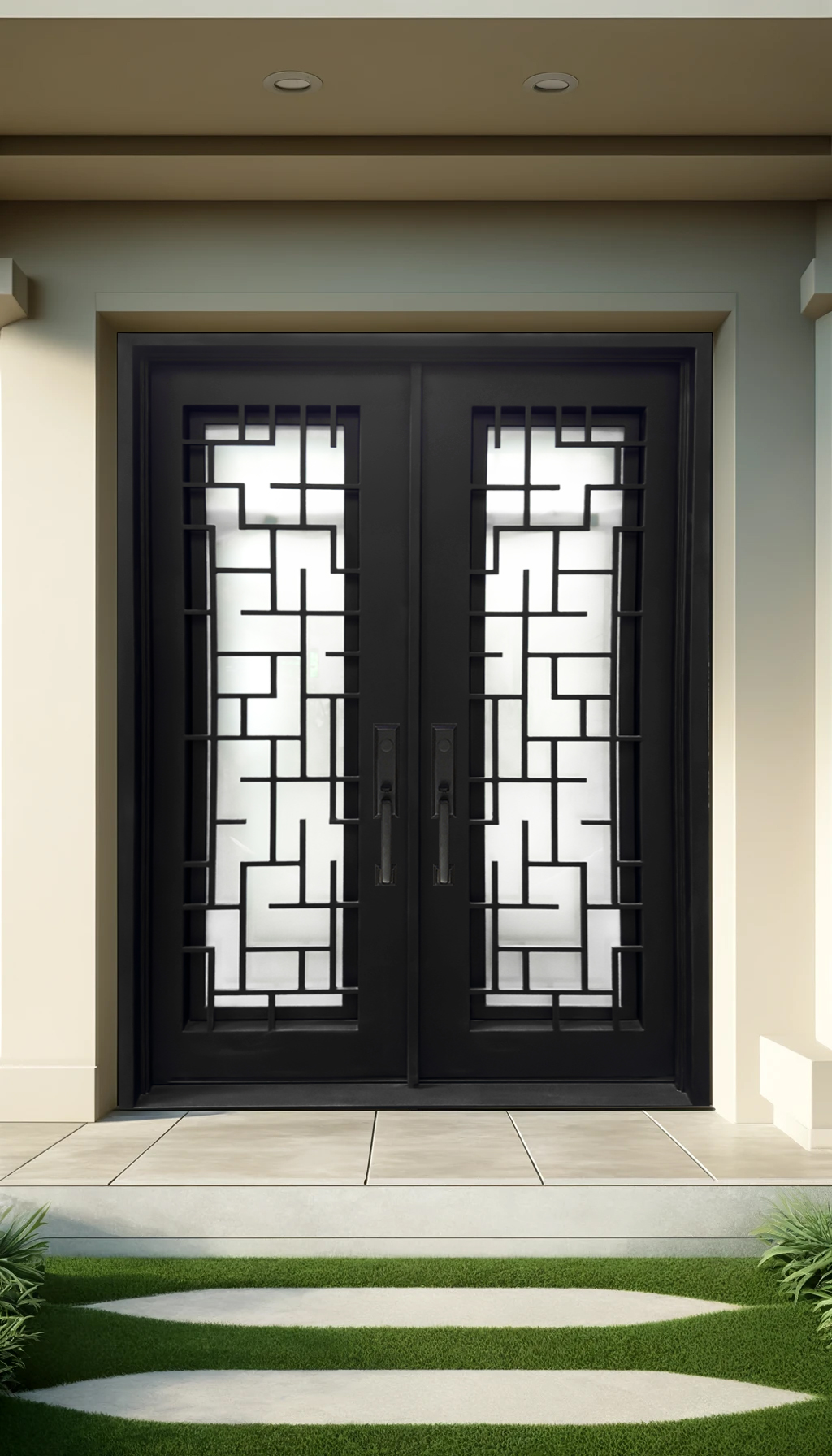 Custom iron door from Precise Iron Doors